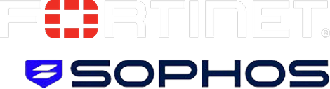 Logos von Fortinet und Sophos